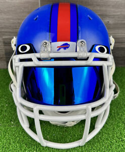 Buffalo Bills Full Size Football Helmet Adult  Lg/XL White Blue Josh Allen