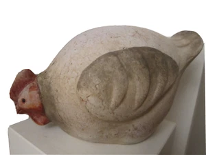Keramik Huhn von Gilde evtl. Pfostenhocker - Bild 1 von 5