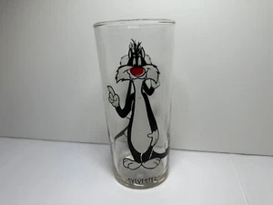 SYLVESTER - VINTAGE PEPSI COLLECTOR SERIES 1973 GLASS - WARNER BROS LOONEY TUNES - Picture 1 of 8