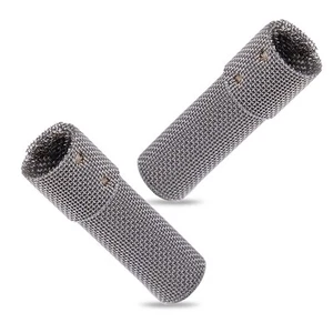 Pantalla de filtro de revestimiento de pasador de brillo automático 2 piezas apta para calentador de agua Eberspacher D4W nt - Imagen 1 de 2