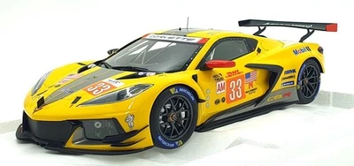 Top Speed 1/18 Scale TS0503 Chevrolet Corvette C8.R #33 1st WEC 1000 Sebring '23 - Image 1 of 4