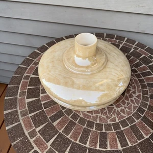 Vintage Art Deco 14” Torchiere Lamp Shade Luster Finish. - Picture 1 of 16