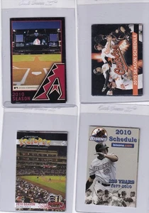 Gigantische Sammlung von 250, 2010 Major/Minor League Pocket Spielpläne - alle Teams - Bild 1 von 1