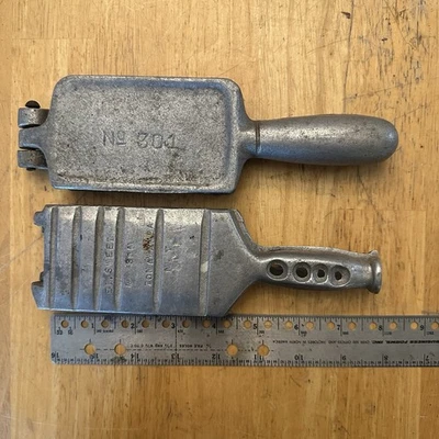 复古 E.L. Sweet & Son 铅模具 301 1/4、3/8、1/2、3/4、1、1 1/2 号 二手 — 第 1/4 张图片