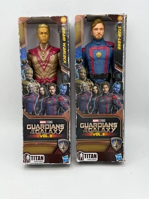 Guardianes de la Galaxia 3 Titan Hero Series: ¡Figuras ADAM WARLOCK/STAR-LORD! Foto 1 de 4