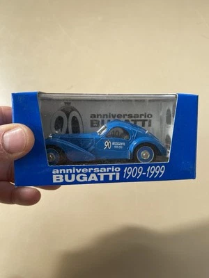BRUMM 1936 BUGATTI 57S ATLANTIC SCALA 1:43 LIMITED 978 /3000 NUOVO - Immagine 1 di 4