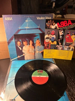 ABBA Voulez-Vous LP with ORDER FORM inserts Rock Pop Disco Rare vinyl Record - Image 1 of 4