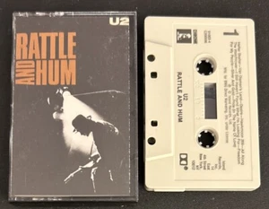 U2 Rattle and Hum 91003-4 Chrome/Dolby Cassette Tape (Island Records Used) - Picture 1 of 10