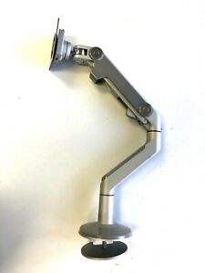 Humanscale M8 Adjustable Articulating Monitor Arm: Bolt Through