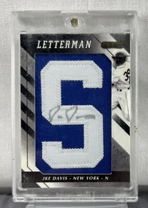 2008 Razor Letterman Autograph "S" Ike Davis - New York ID-S - Picture 1 of 7