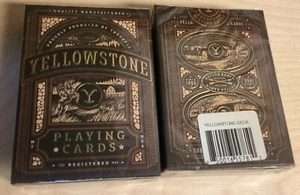 Nuevo 2 Barajas Sellado Teoría 11 1886 Serie de TV Yellowstone Cartas Premium - Imagen 1 de 3