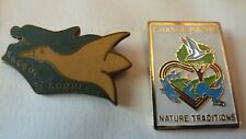  PIN'S   CANARD   / CHASSE  / LOT DE 2  /   SUPERBE