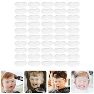 100 Pcs Transparent Bangs Stickers Blinder Face - Picture 1 of 12