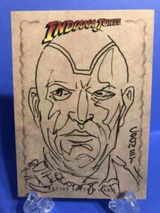 Indiana Jones 2008 Heritage SKETCH CARD Dan Cooney MOLA RAM - Picture 1 of 2