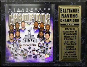 12x15 Stat Plaque - Baltimore Football Champions