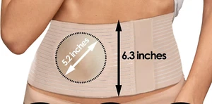 Cinturón de hernia ombligo umbilical para hombre y mujer/carpeta de soporte abdominal con almohadilla - Imagen 1 de 5
