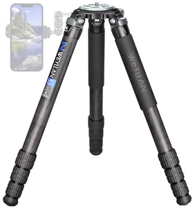 WEYLLAN LX9 Carbon Fiber Tripod Heavy Duty Bowl Tripod for DSLR Camera 40mm Tube - Picture 1 of 12