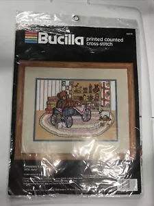 BUCILLA BANCONE STAMPATO PUNTO CROCE SOFFITTA DELLA NONNA 40378 - Foto 1 di 5