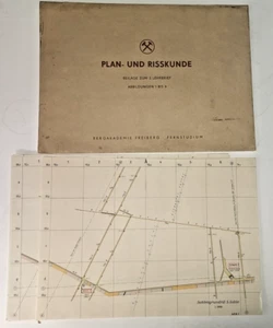 Bergbau Bergakademie Freiberg Mappe m. 9 Bättern Grundrisse ... Altdorfer Sattel - Bild 1 von 4