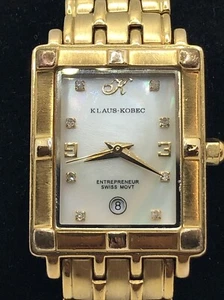 KLAUS -KOBEC ENTREPRENEUR SWISS MOVT- VINTAGE WOMEN WATCH - Picture 1 of 4