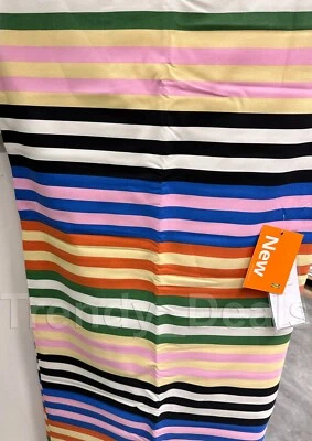 Ikea TAGGKORVEL Pre-cut Fabric for Cushions/Curtains/Tablecloth, Striped 59x118" - Image 1 of 4