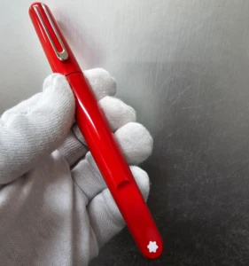 Montblanc M RED Line Marc Newson Füllfederhalter Special Edition 117600 - Picture 1 of 10
