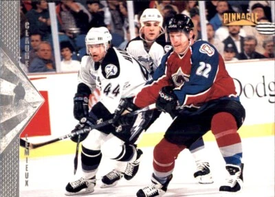 1996-97 Pinnacle PREMIUM STOCK #113 Claude Lemieux COLORADO AVALANCHE - Image 1 of 2