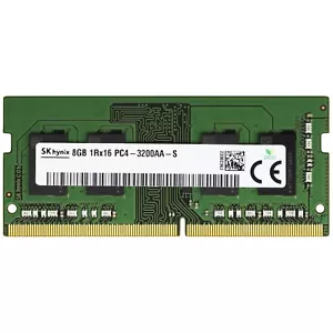 Hynix 8GB DDR4 3200 MHz PC4-25600 SODIMM Laptop Memory RAM (HMAA1GS6CJR6N-XN) - Picture 1 of 1