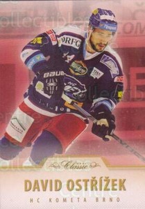 2015-16 Czech OFS Classic Red Parallel #11 David Ostrizek