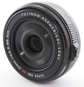 Fujifilm Fujinon XF 27mm f/2.8 R WR Camera Lens - Black with Apature Control