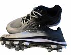 Boombah Defcon Mid Rubber Baseball Cleats mens size 11 Black/White