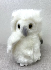 Vtg 1998 Princess White Snowy Owl Forest LookOuts Plush 6.5" Swivel Head RARE - Picture 1 of 6