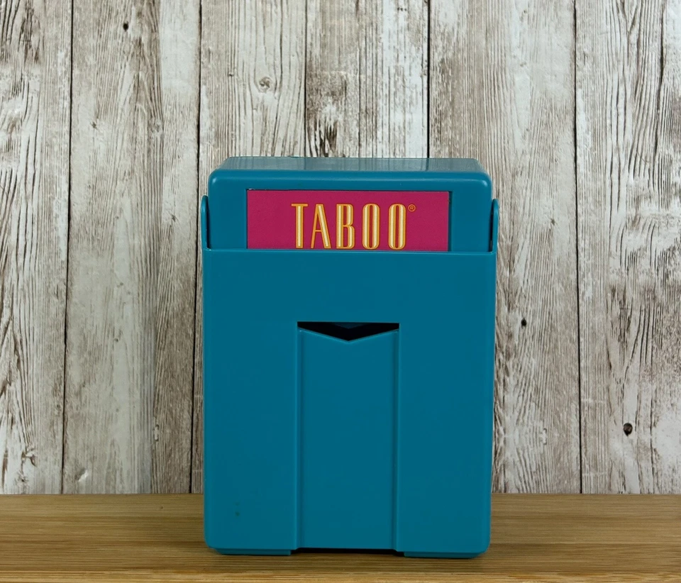Vintage 1989 Taboo Game Replacement Pieces Parts Plastic Card Holder - Image 1 of 4