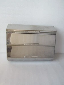 COOL MID-CENTURY PANTRY QUEEN CHROME KITCHEN PAPER TOWEL WRAP & FOIL DISPENSER - Picture 1 of 10