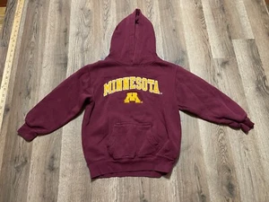 NCAA Hoodie, Kids Size XS, Maroon, Pullover, Minnesota Gophers Sweatshirt - Picture 1 of 10