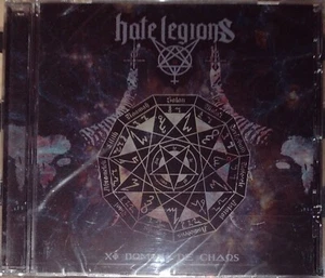 HATE LEGIONS- XI DOMINI DE CHAOS CD 2018 NEW SEALED death/black metal belphegor - Imagen 1 de 2