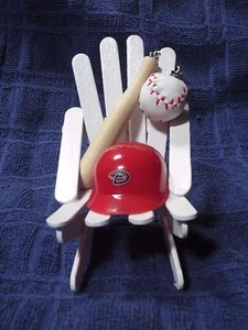 MLB National League West STRANDSTUHL WEIHNACHTSSCHMUCK UND/ODER TORTENAUFLEGER - Bild 1 von 5