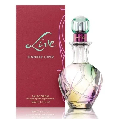 JLO JENNIFER LOPEZ LIVE 50ML EAU DE PARFUM SPRAY BRAND NEW & SEALED