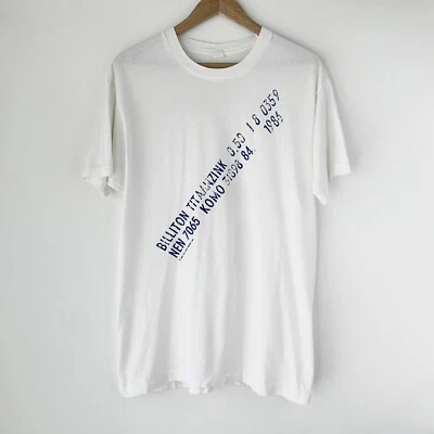 1986 NEW ORDER "Brotherhood" Vintage Tour Band New Wave Shirt 80s 1980s RARE - Image 1 of 4