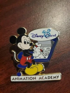 Walt Disney World Disneyquest Quest HTF Pin - Animation Academy - 2004 - Mickey - Picture 1 of 2