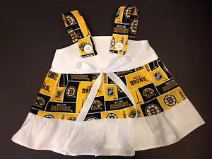 NHL Boston Bruins Baby Infant Toddler Girls Dress * YOU PICK SIZE * - Picture 1 of 2