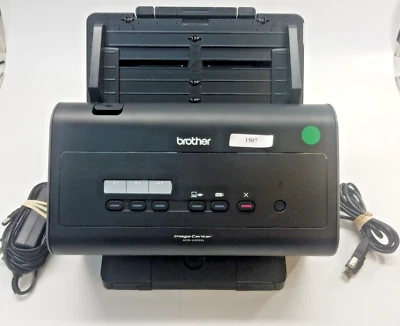 BROTHER WORKHORSE IMAGECENTER ADS-2400N COLOR DESKTOP 600 DPI SCANNER - Image 1 of 4