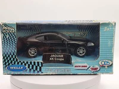 Jaguar XK Coupé Welly 1/43 Nero - Immagine 1 di 3
