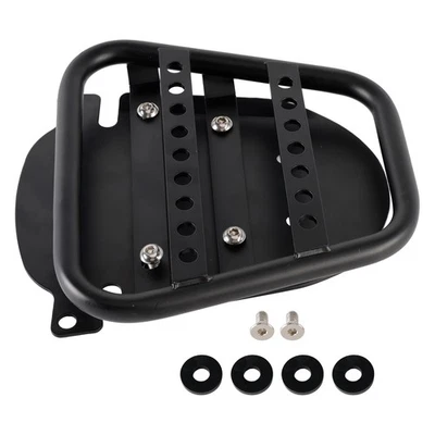 Rear Seat Rack Luggage Carrier Black For Scrambler 400X 2023 2024 2025 T7 - Image 1 of 4