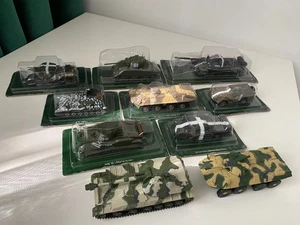lot of 10 deagostini tank 1:72 akatcia btr90 T62 BT7 BTR70 USA-TAXFREE!!! - Picture 1 of 24