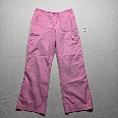 White Cross Pink Allure Yoga Scrub Pant-Stretch Heritage Adult Women's S Small - Image 1 of 4