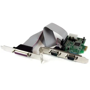 StarTech.com 2S1P Native PCI Express Parallel Serial Combo Card with 16550 UART - Picture 1 of 5