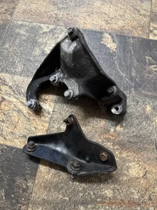 1987-92 Camaro Firebird 2.8L 3.1L Power Steering Pump Bracket Complete Set - Picture 1 of 6