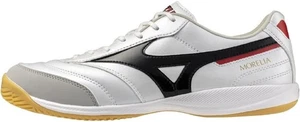 Mizuno Futsal Shoes Morelia SALA PRO IN Q1GA2513 Super White Pearl Black Japan - Picture 1 of 5