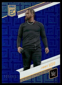 2023 Donruss Elite WWE Blue Jimmy Uso 137/149 #90 - Picture 1 of 2